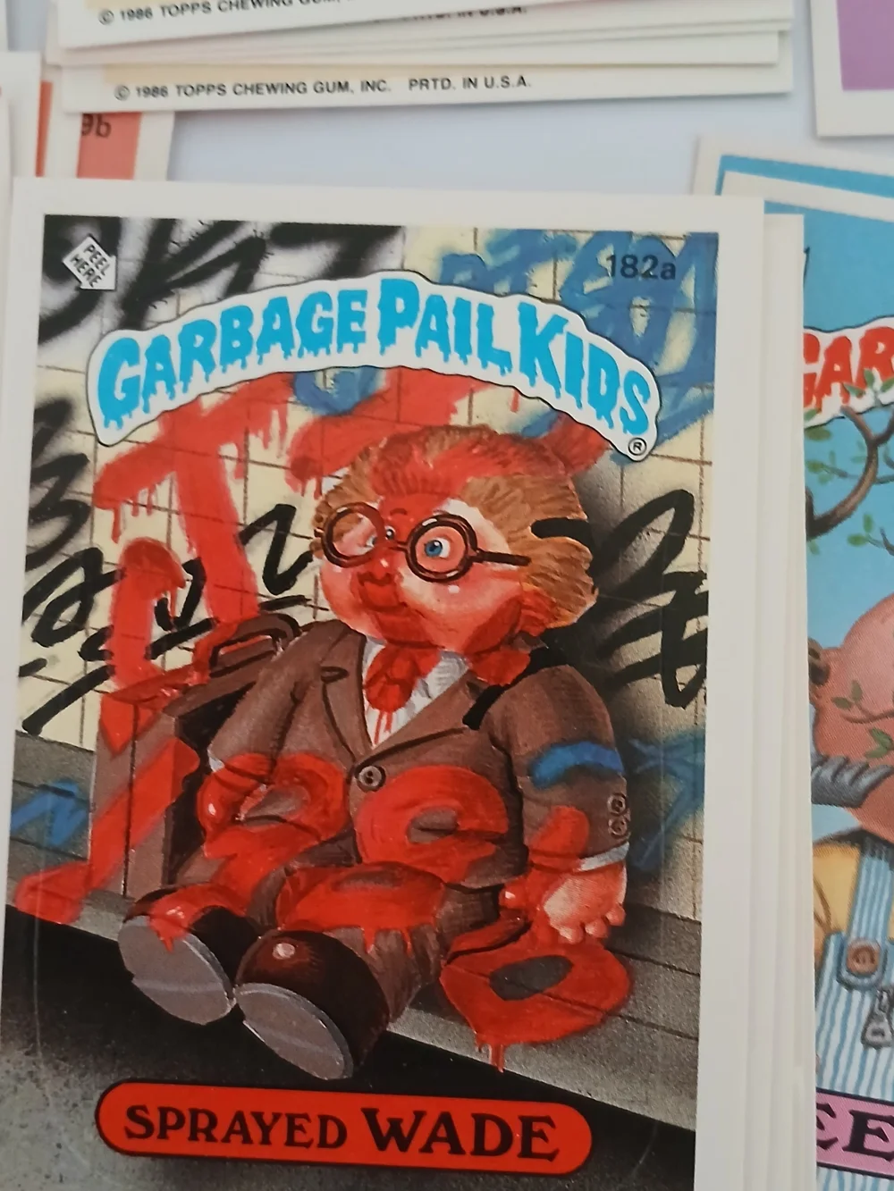 Garbage PAIL KIDS CARDS!